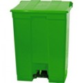 COLETOR DE PEDAL 60 LITROS  VERDE 