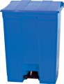 COLETOR DE PEDAL 60 LITROS  AZUL 